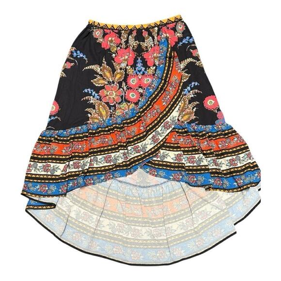 New Women’s Flying Tomato Plus Size Black Floral Skirt Maxi 1X 2X 3X - Picture 6 of 8